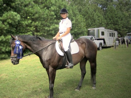 OTTB Imatexan wins five blue ribbons!